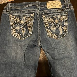 Miss Me Mid Rise Bootcut Jeans (Size 27)